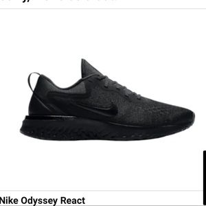 Nike | Odyssey React | Black | Size 7